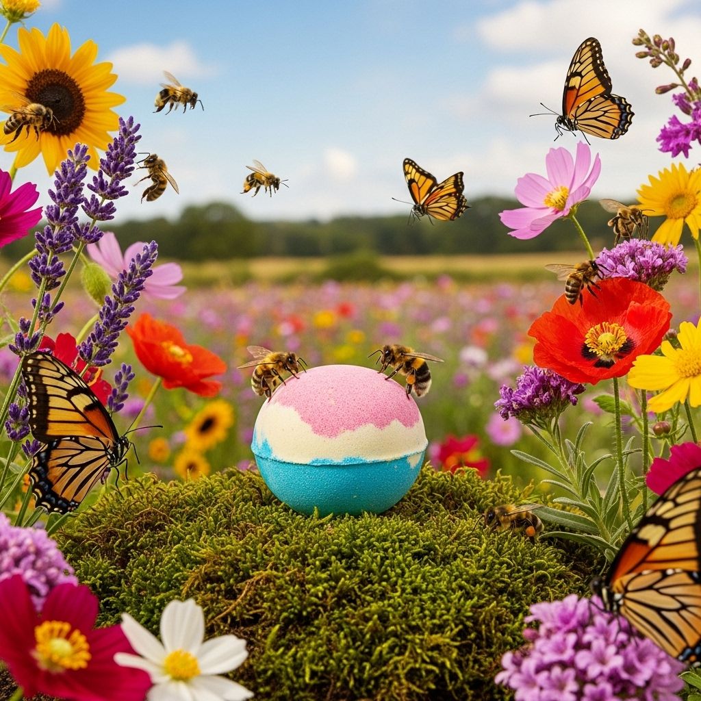 How Lush Cosmetics is raising awareness and taking meaningful action for pollinator conservation and ecological regeneration.