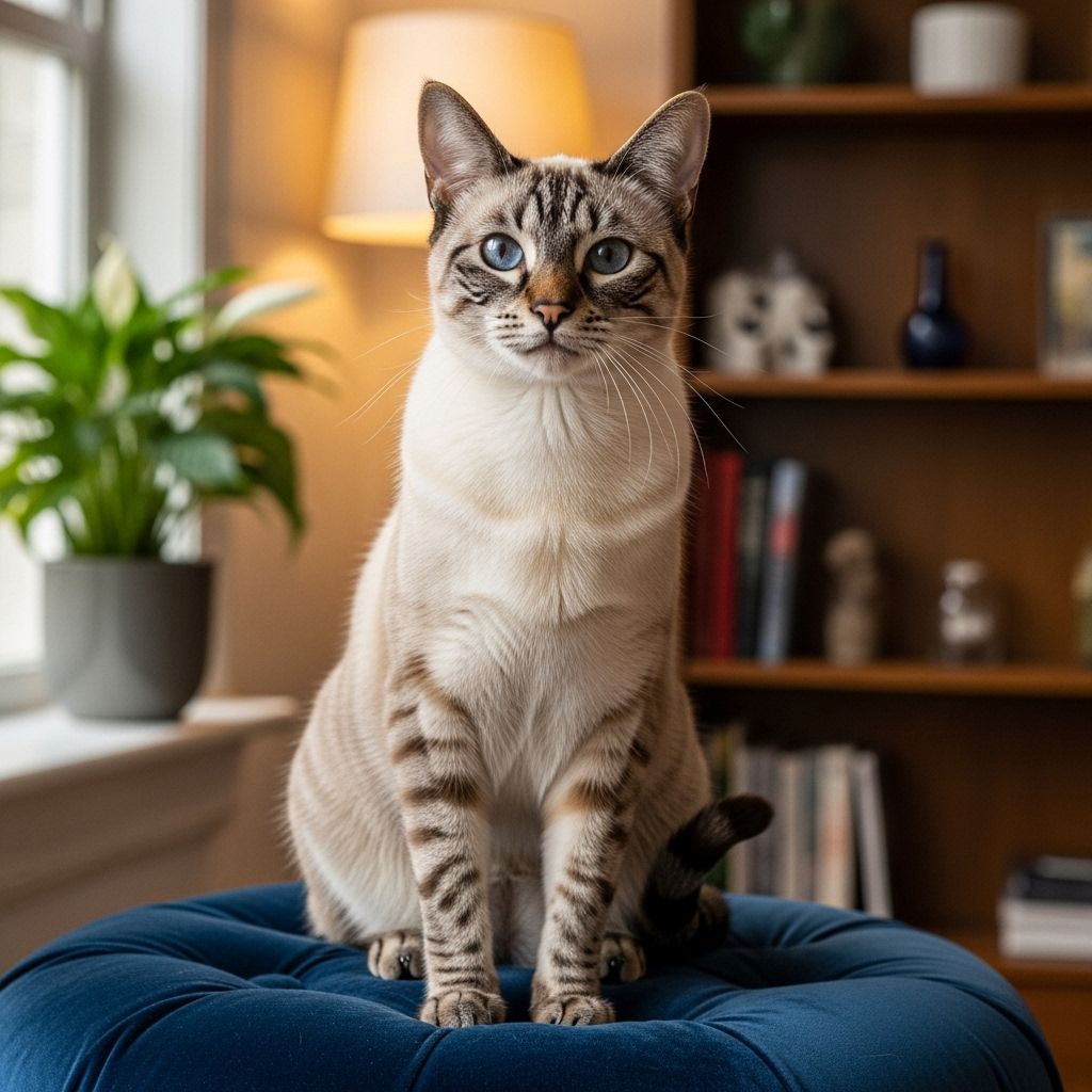 Lynx Point Siamese Cat: Complete Guide To Care & Temperament Discover the striking Lynx Point Siamese: a perfect blend of Siamese intelligence with tabby charm