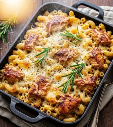 Layers of rich, smoky mozzarella and savory herbs come together for soul-soothing warmth.