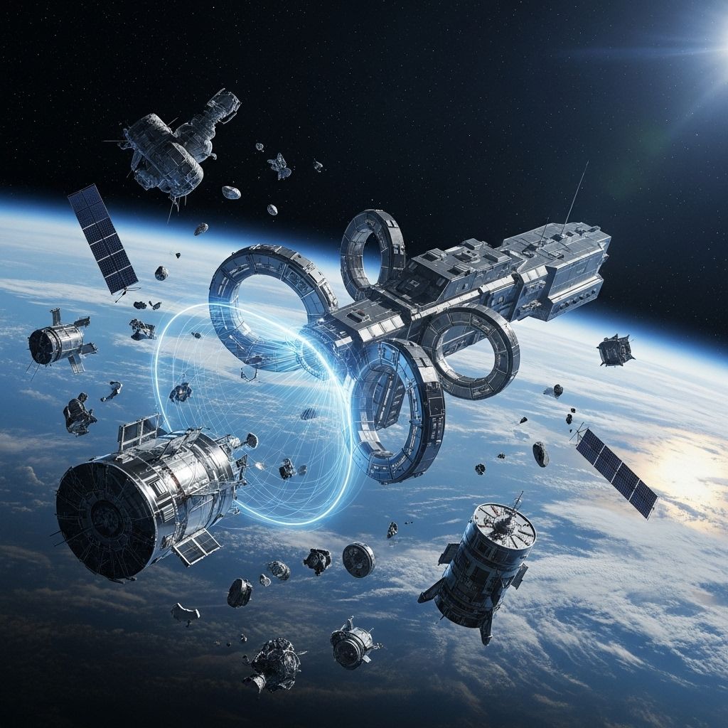 A deep dive into how magnetic tugs may revolutionize the cleanup of orbital debris threatening satellites and space stations.