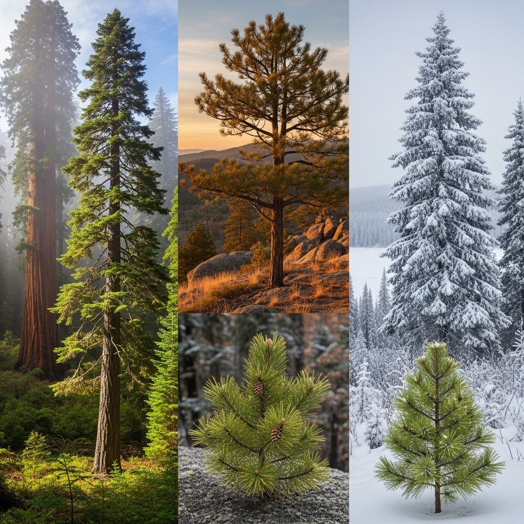 Major North American Conifers: Identification, Habitat, and Characteristics Discover the incredible diversity of North American conifers, from towering pines to unique hemlocks and cypresses, with detailed descriptions and identification tips.