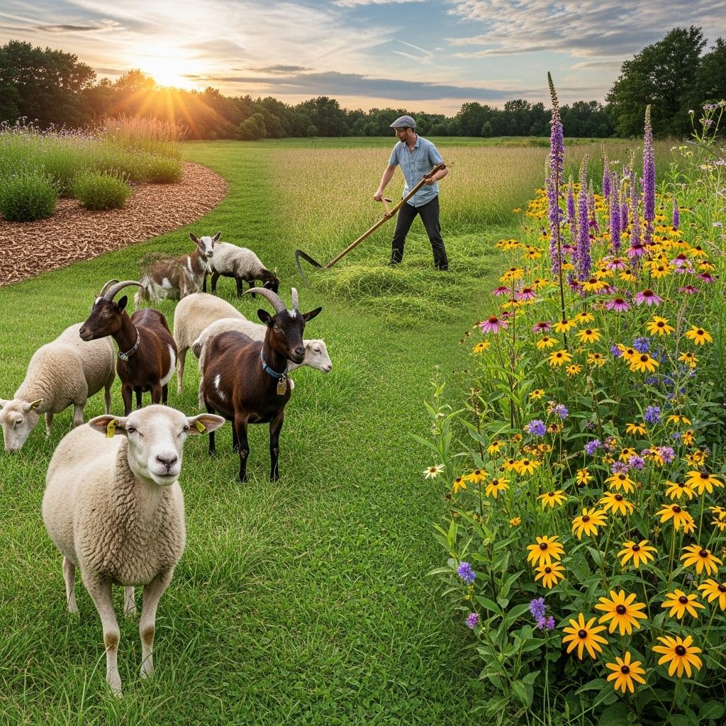 Explore eco-friendly, practical, and innovative ways to keep your grass healthy and attractive without relying on a traditional lawnmower.