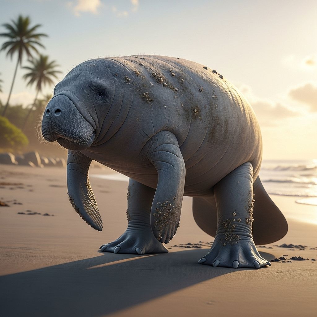 A viral video of a manatee seemingly walking on land stuns viewers and shines light on these gentle giants’ fascinating behavior.