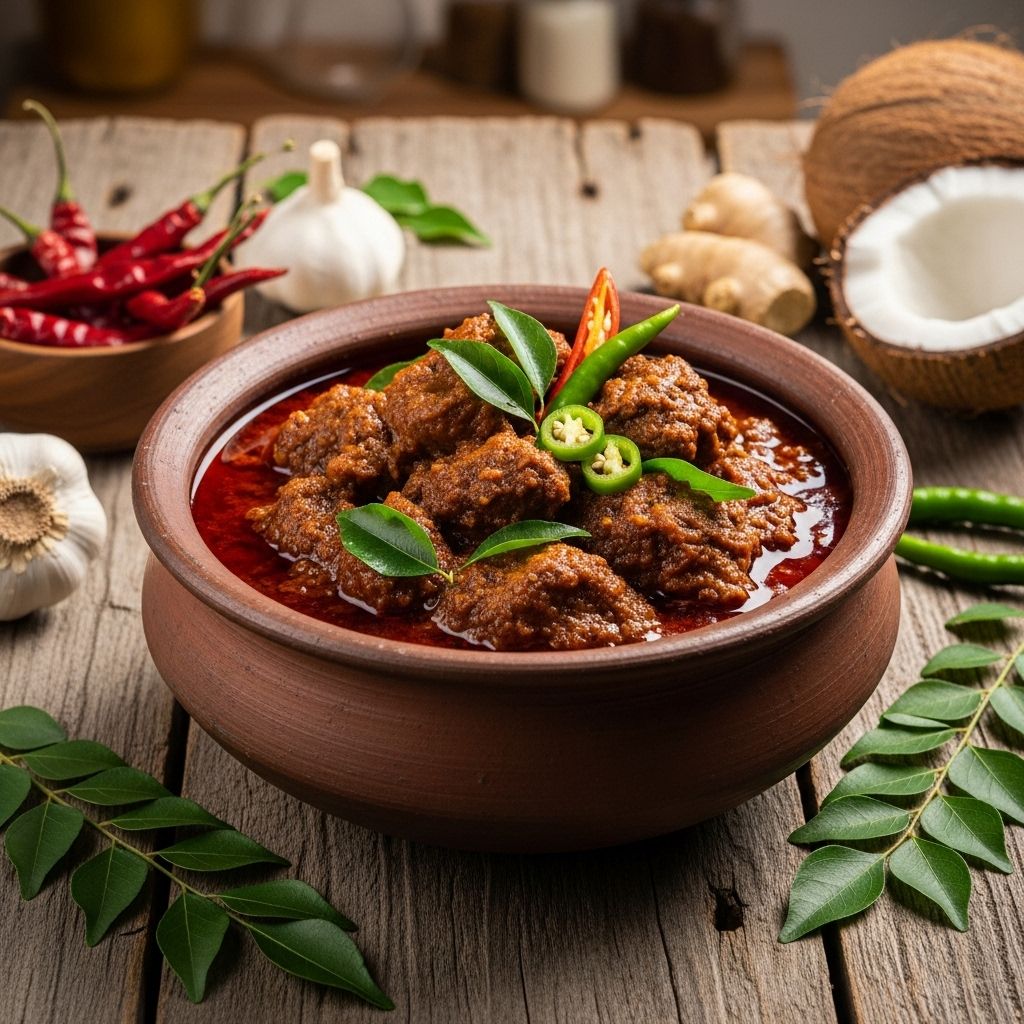 Toasting spices and coconut creates a rich, aromatic curry that soothes the soul.