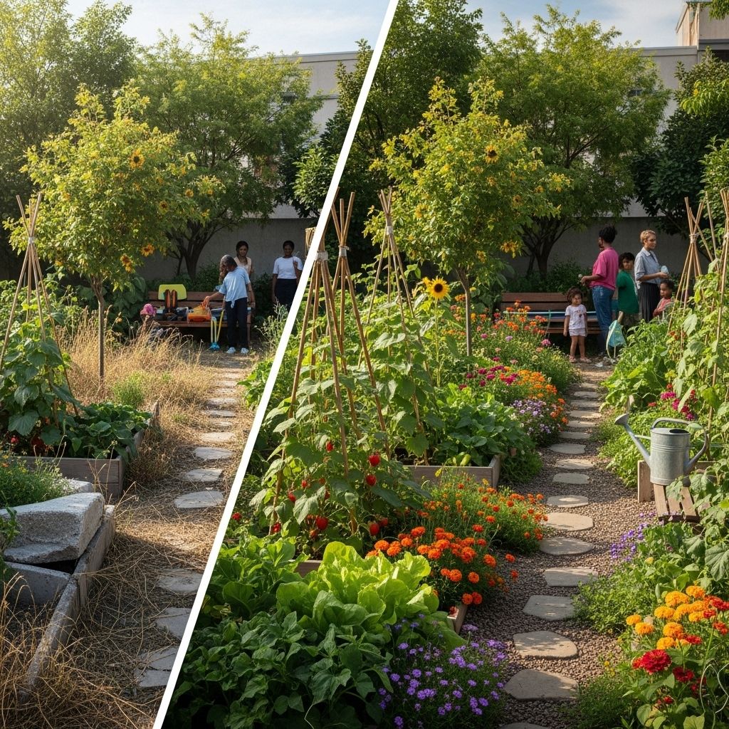 Many Problems a Garden Can Solve: Transforming Spaces and Lives Uncover how a garden can address pollution, water runoff, community issues, and well-being through simple green interventions.