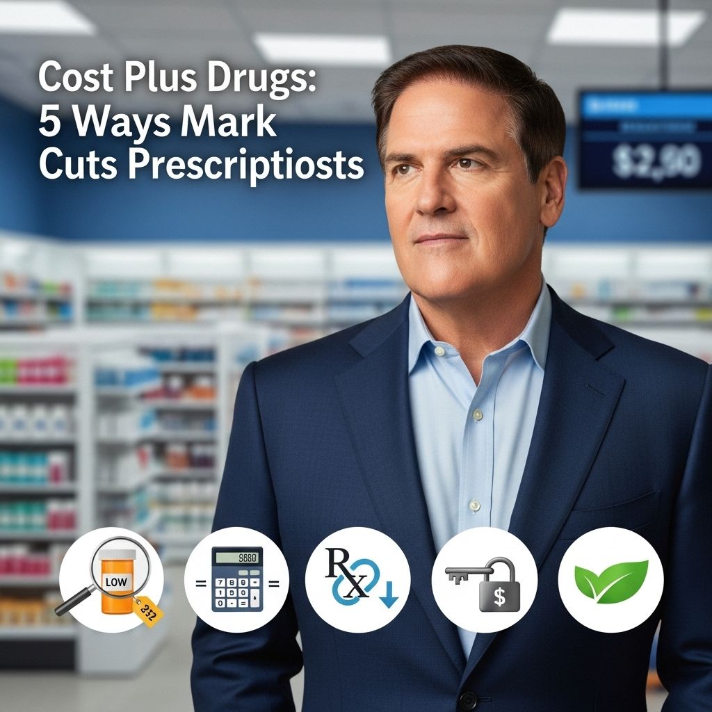 How Mark Cuban’s Cost Plus Drugs Is Transforming Prescription Drug Pricing Transparent pricing and no middlemen combine to make generics truly affordable.