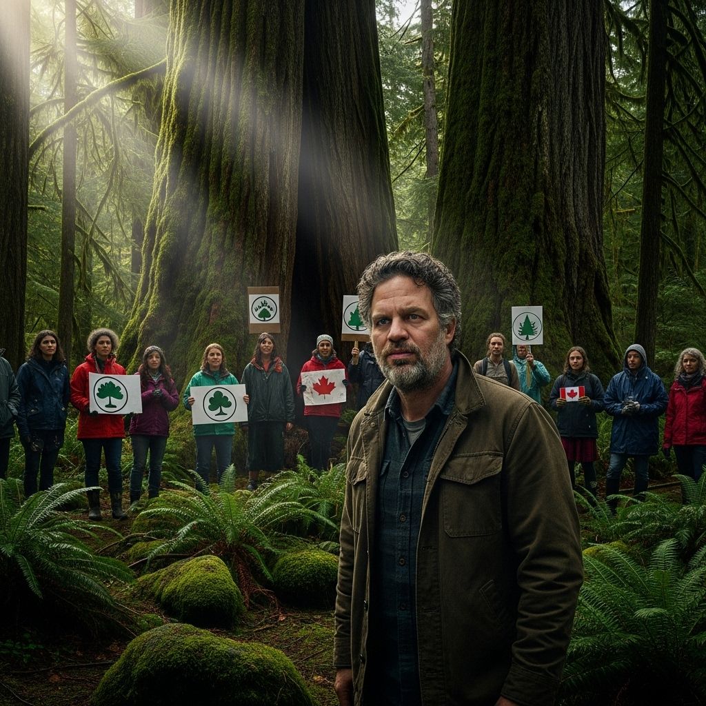 Mark Ruffalo Joins Protestors Defending Canada’s Ancient Forests Mark Ruffalo amplifies demands to stop old-growth logging, spotlighting activists, Indigenous leaders, and a Canadian conservation crisis.