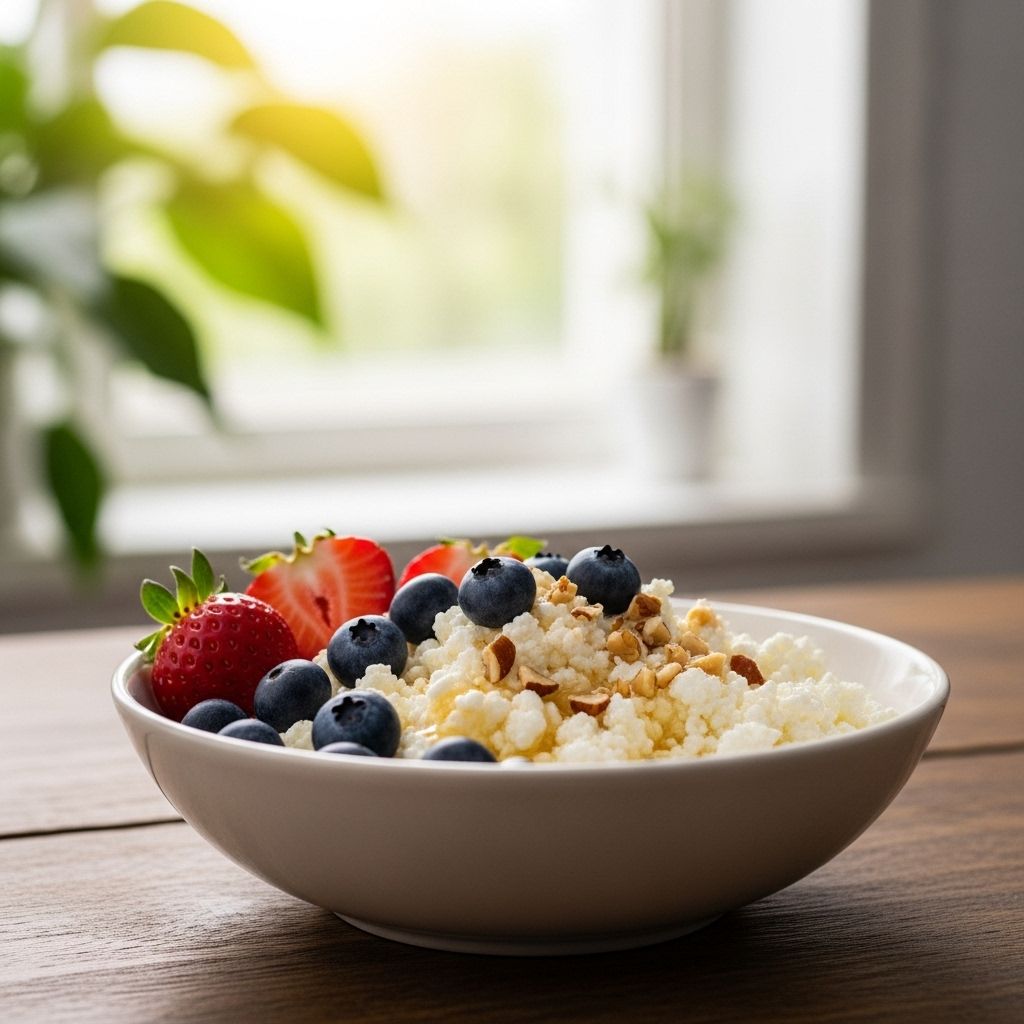 Marvelous Benefits of Cottage Cheese: Nutrition, Health & Uses Creamy curds deliver sustained protein release to keep hunger at bay and muscles fueled.