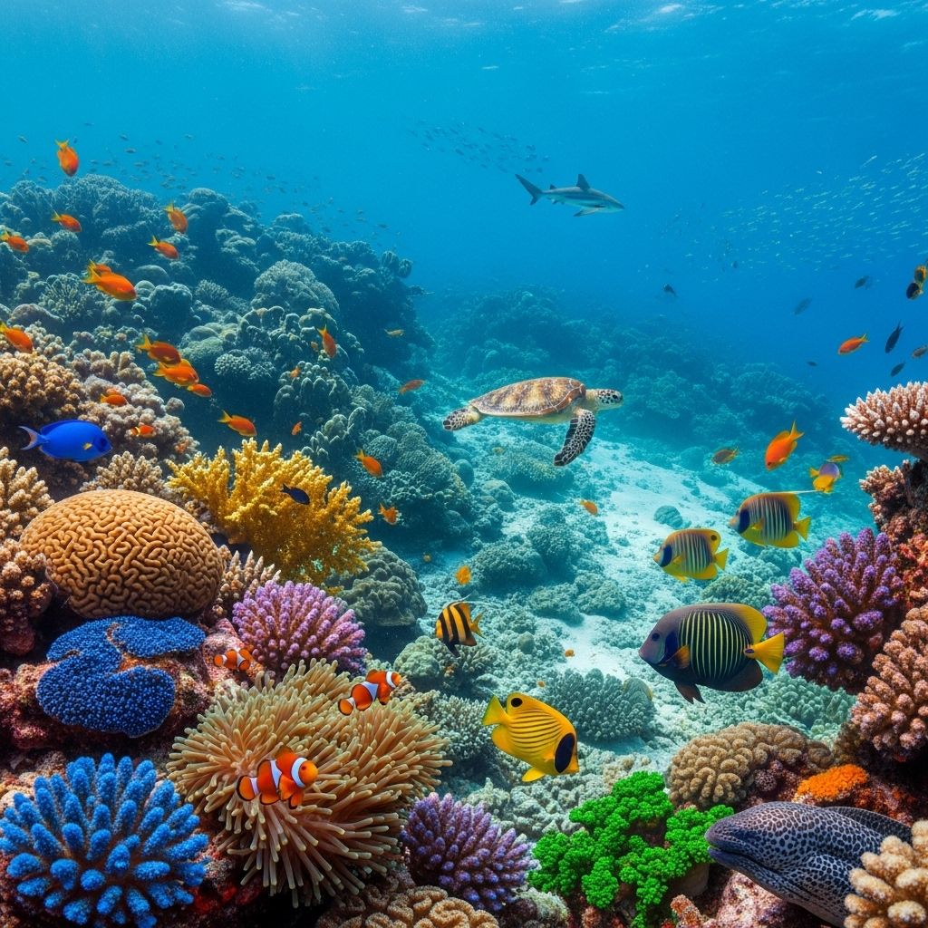 Marvels of the Coral Reef: Stunning Creatures and Vital Roles Dive into the wonders of coral reefs and discover the gorgeous animals that maintain these extraordinary underwater ecosystems.