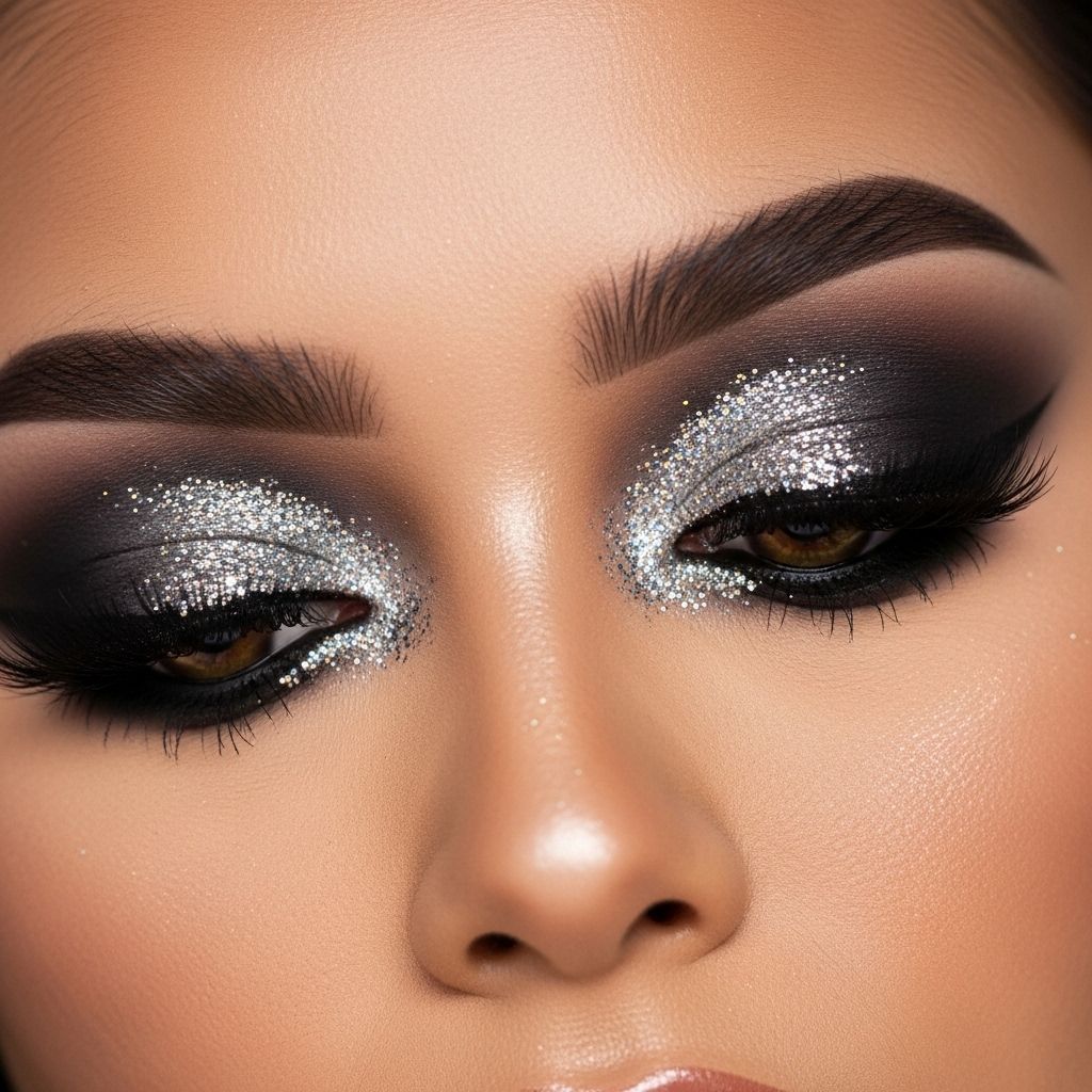 Learn the secrets behind creating dazzling glittery smoky eyes with expert tips, product recommendations, and creative styling ideas for any occasion.