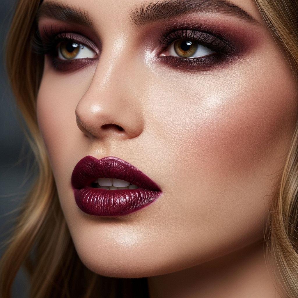 Unlock insider tips to perfecting a bold berry lip inspired by 'Fifty Shades' for glamorous, fearless beauty.
