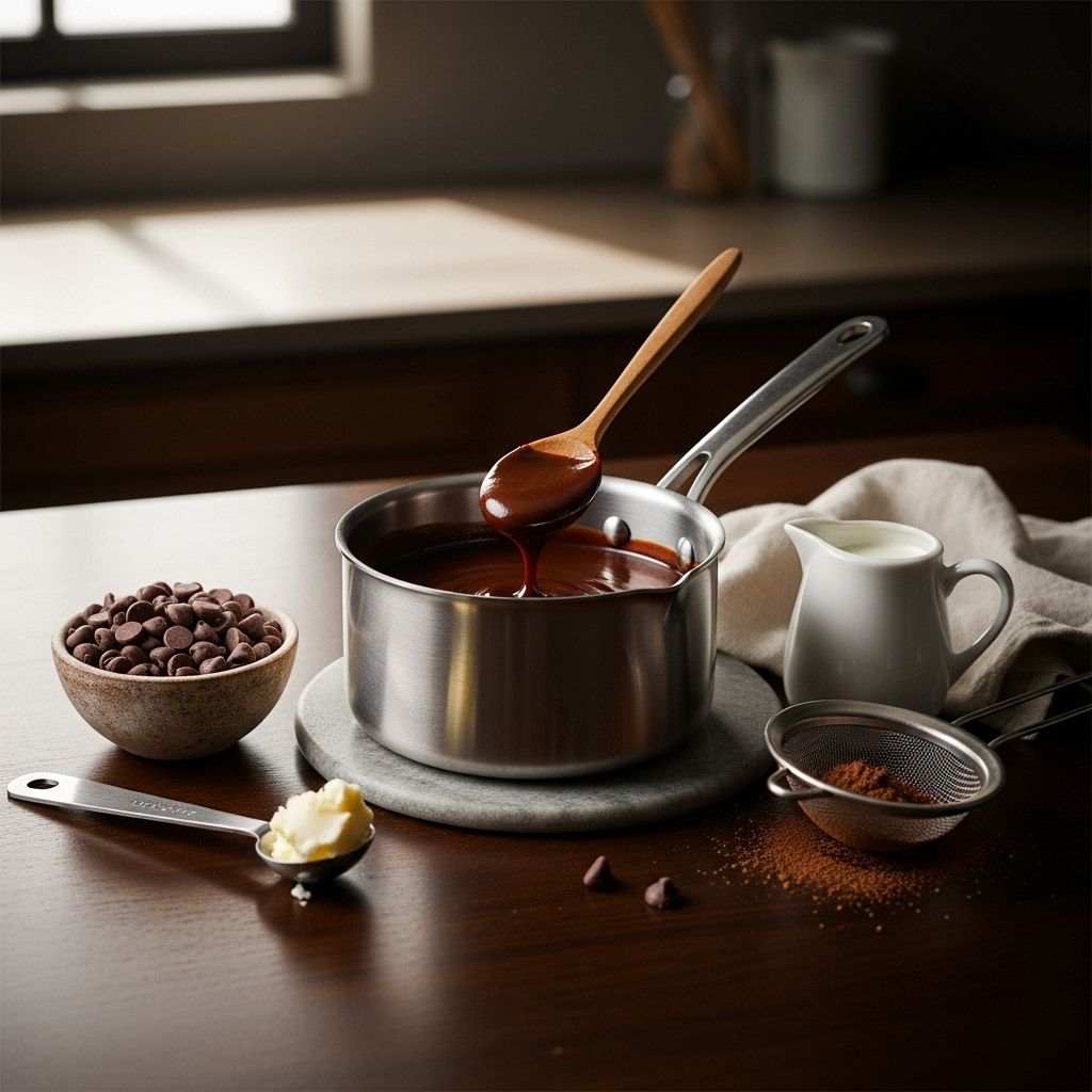 Unlock the secrets to glossy, chewy hot fudge that transforms any dessert into a decadent treat.