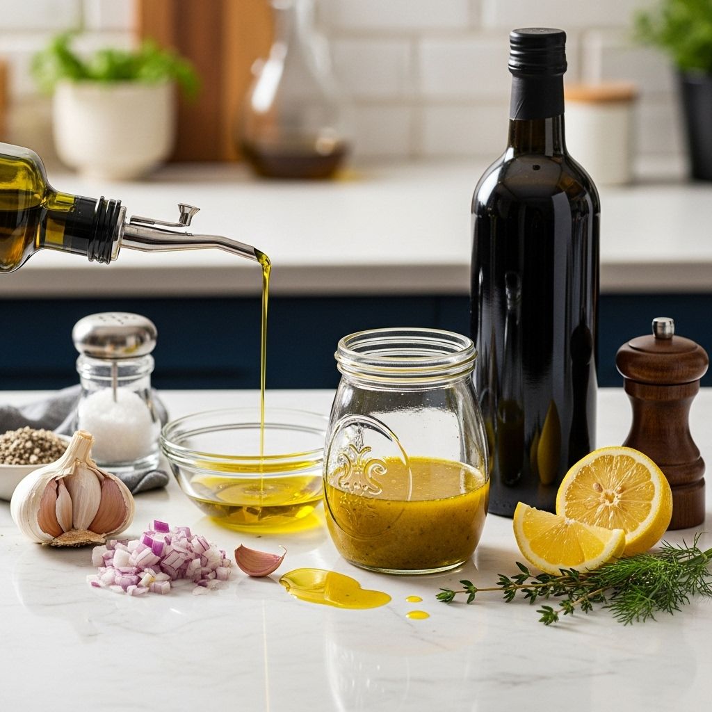 Oil-and-acid emulsions add depth to salads, marinades, and sauces with vibrant flavors.