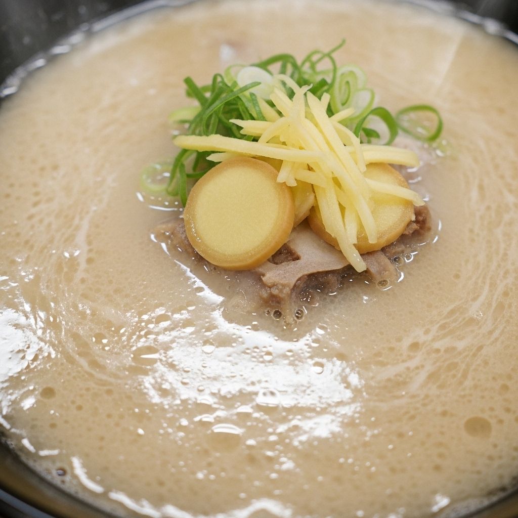 Turn quality bones and aromatics into a velvety, savory soup that enlivens noodle bowls.