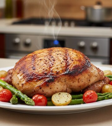 Transform ordinary recipes into restaurant-style dishes with fast, intense radiant heat.