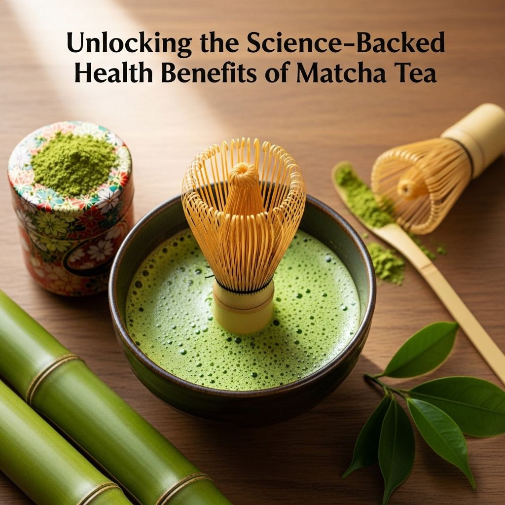 Explore the unique nutritional profile and proven wellness perks of matcha, Japan’s green superfood adored by health enthusiasts.