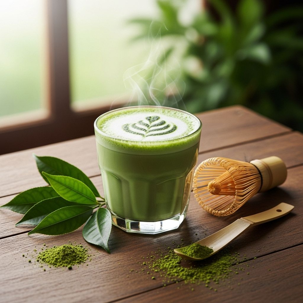 A daily sip of vibrant green powder that fuels focus and supports holistic well-being.