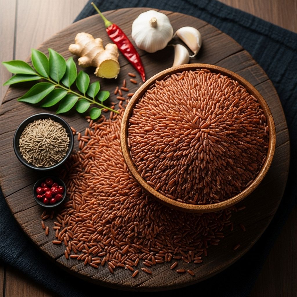 Matta Rice: The Nutrient-Rich Southern Superfood & Its Remarkable Health Benefits Earthy red grains deliver fiber, minerals, and antioxidants that elevate every meal.