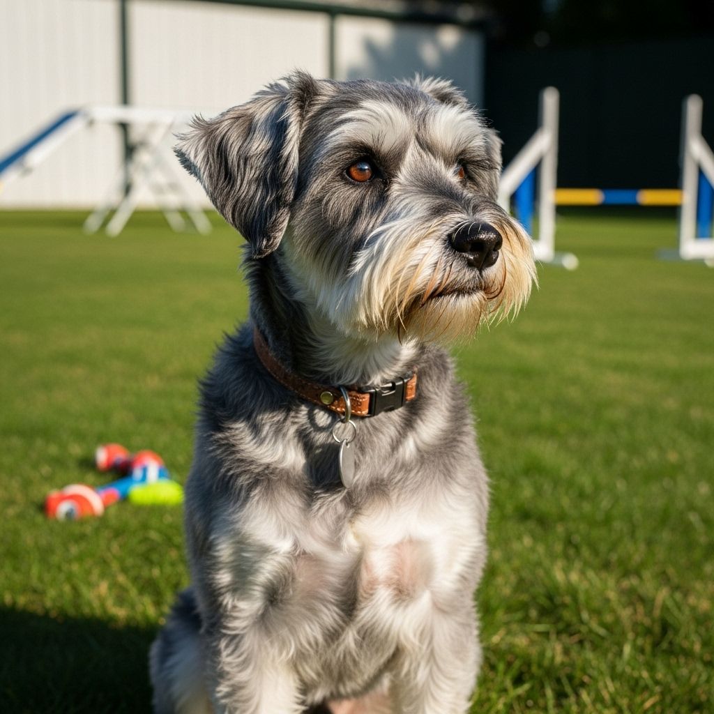 A compact companion that brings loyalty and playful spirit to any home.