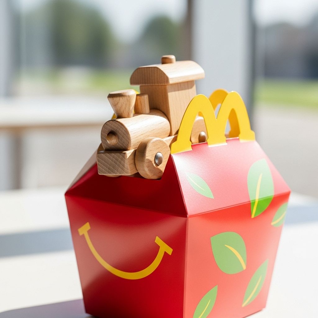 McDonald’s Drive to Ditch Plastic Happy Meal Toys: A Sustainable Future for Playtime McDonald's pledges a bold transition to sustainable Happy Meal toys, aiming to reduce plastic waste and inspire industry-wide environmental action.