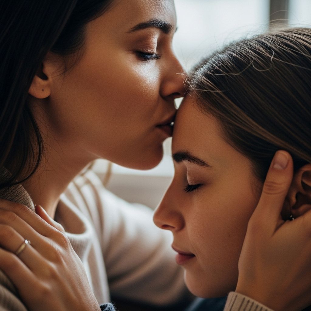 The Deeper Meaning Behind a Kiss on the Forehead Decode the unspoken warmth and reassurance hidden in this tender gesture.