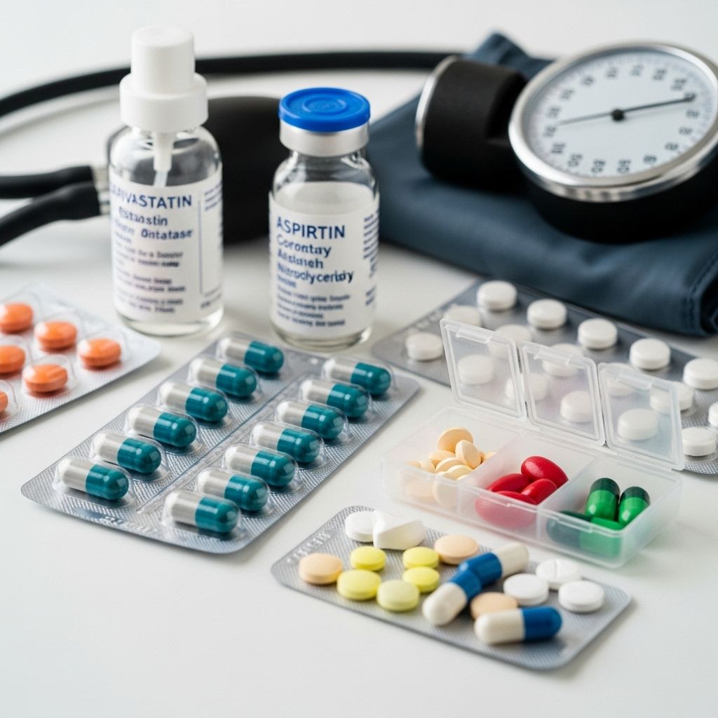 Medications for Coronary Artery Disease: Types, Uses, and Impact Explore the essential heart medications for CAD, how they work, and their role in preventing heart attack, stroke, and related complications.
