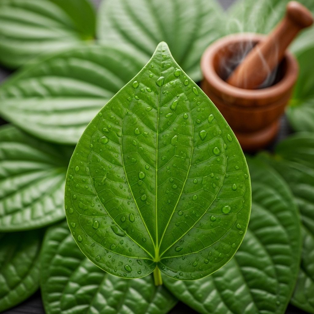 Medicinal Uses of Betel Leaf: Traditional Wisdom & Modern Benefits This herbal remedy soothes inflammation, supports digestion, and strengthens immunity.