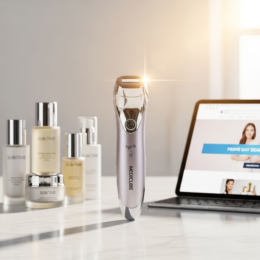 Discover how Medicube’s viral Age-R Booster wand—loved by Hailey Bieber—can transform your skincare routine, now at a 70% discount for Prime Day.