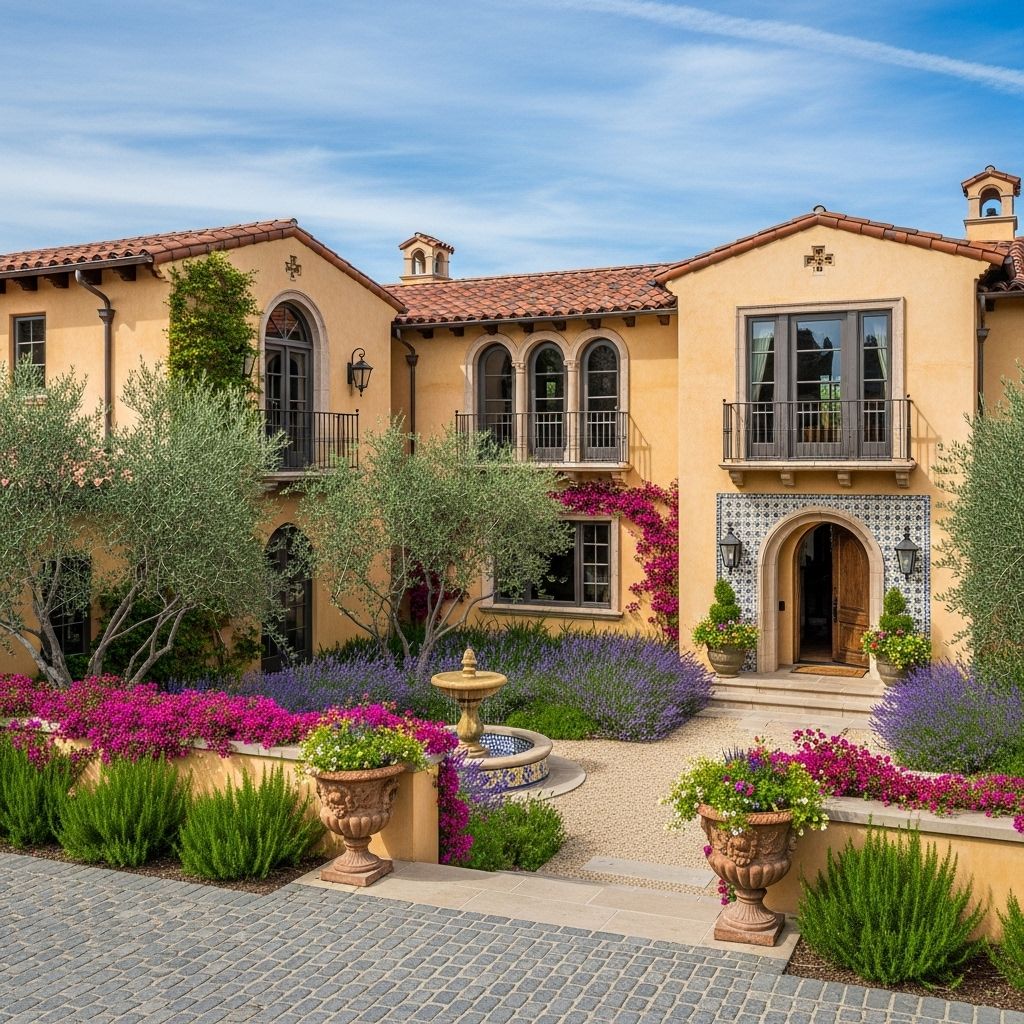 Sun-kissed textures and classic details transform exteriors into warm, inviting retreats.