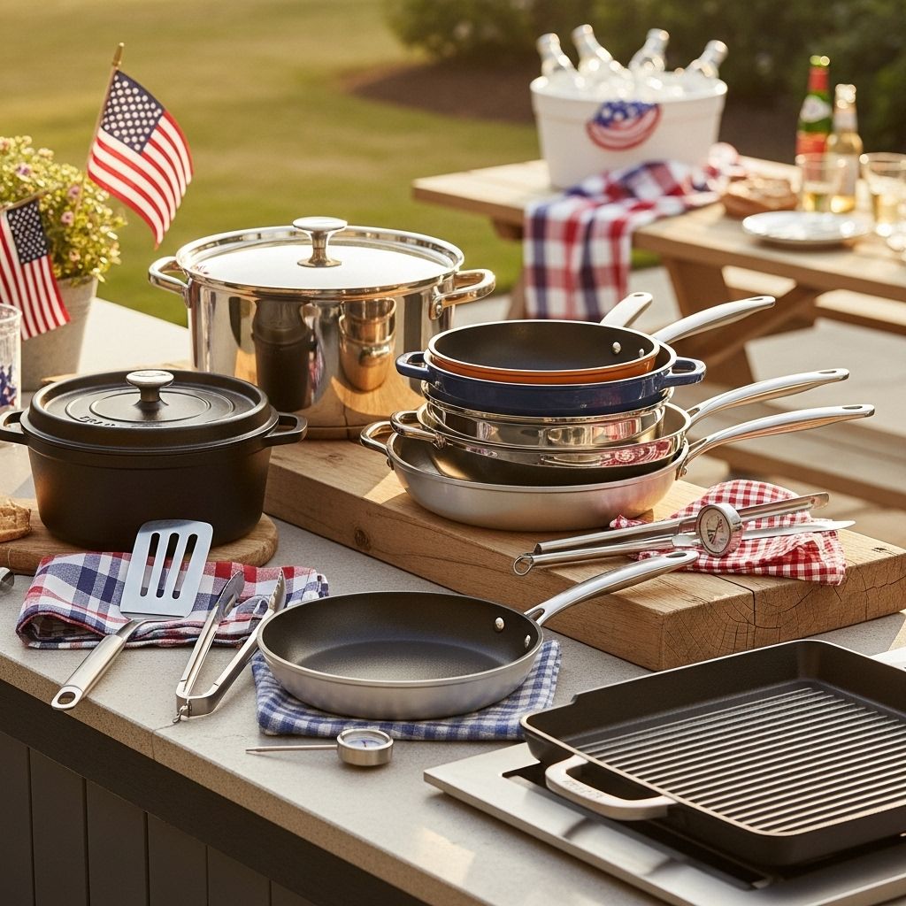 Grab chef-quality pots and pans at unbeatable holiday weekend discounts.