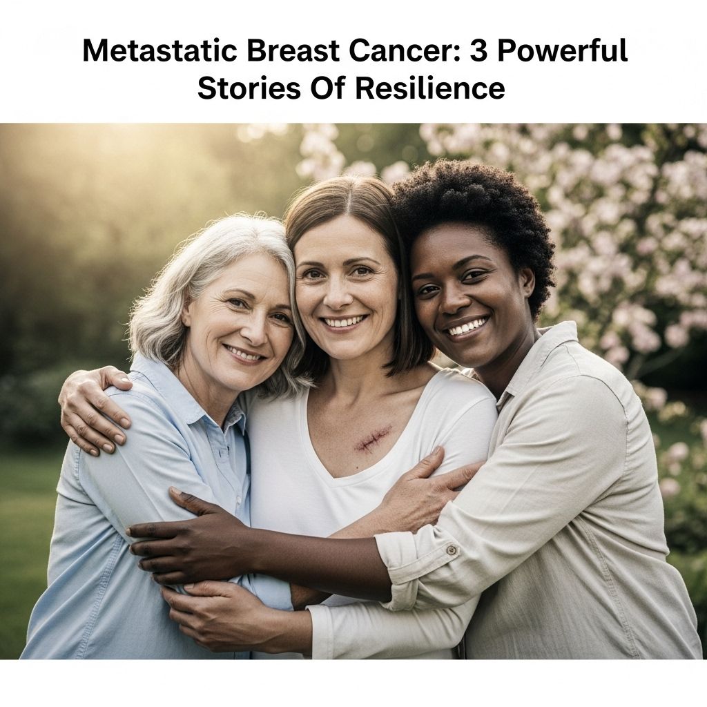 Real Stories of Living with Metastatic Breast Cancer These courageous women redefine hope by embracing each day on their own terms.