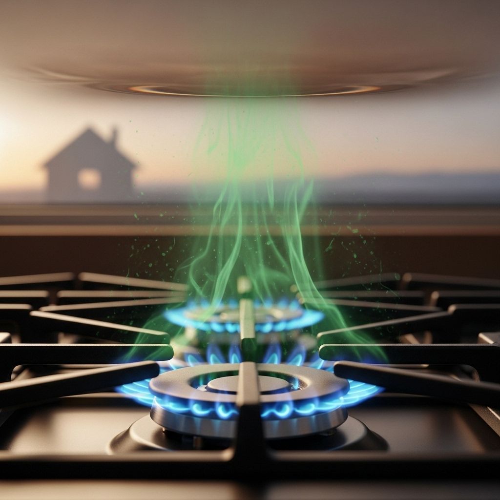 Even turned off, gas stoves are a major source of methane and air pollution in homes, impacting climate and health.