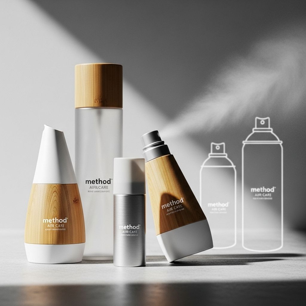 Method’s New Air Care Line Leaves the Aerosol Can Behind Discover how Method is revolutionizing air fresheners with sustainable, non-aerosol innovations and planet-friendly design.