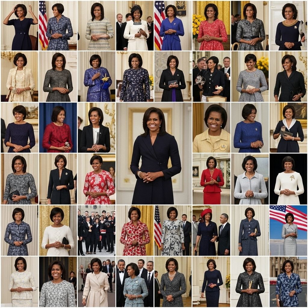 Discover how Michelle Obama transformed fashion in the White House—44 unforgettable looks that empowered, inspired, and broke the mold.