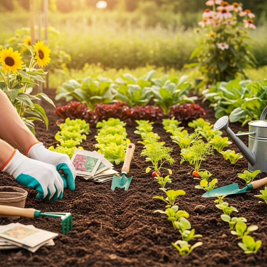 Learn essential midsummer sowing and gardening tasks that secure bountiful harvests and colorful blooms for fall, winter, and spring.