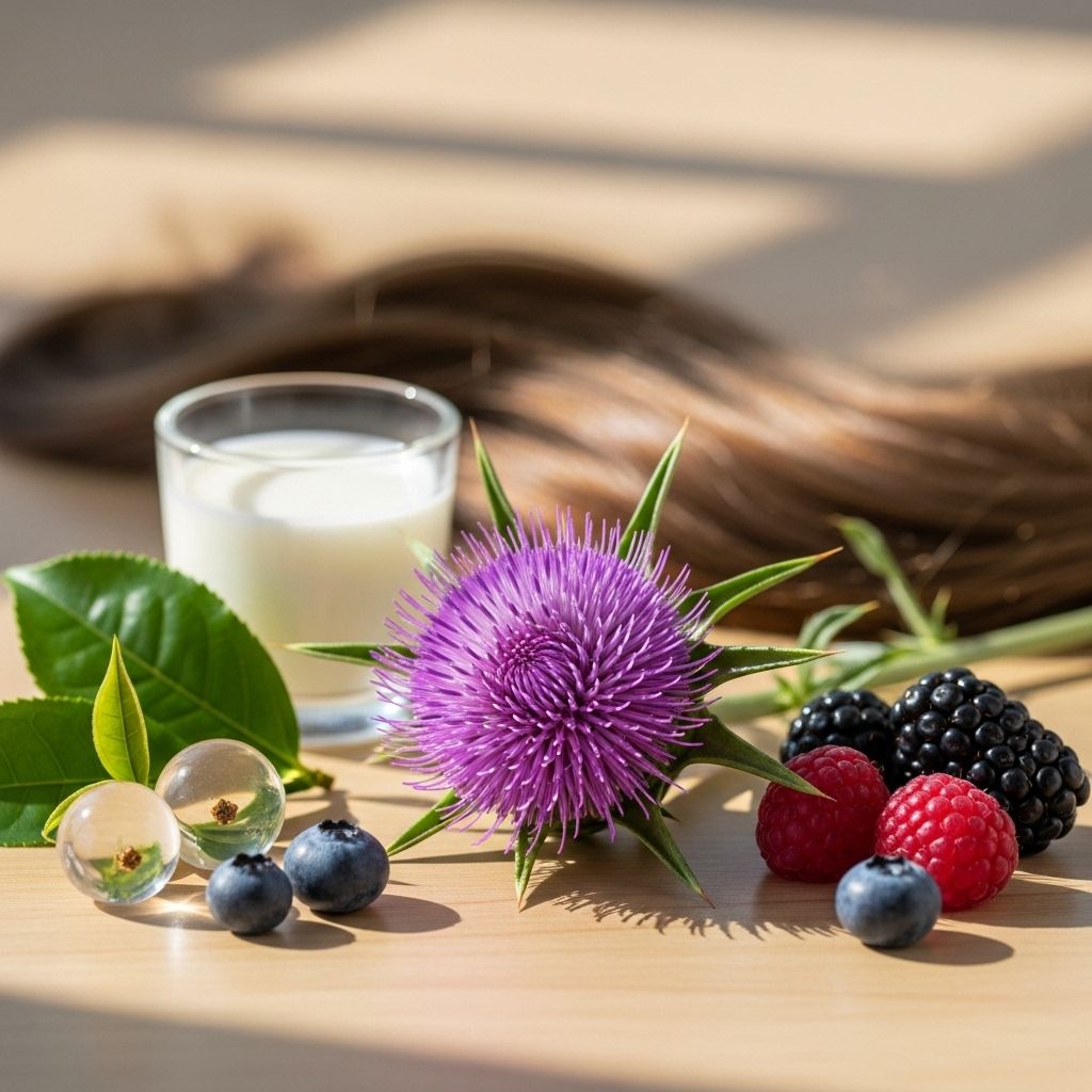 Milk Thistle: Powerful Benefits for Skin, Hair, and Overall Health A powerhouse herb offering antioxidant and anti-inflammatory support from roots to cells.