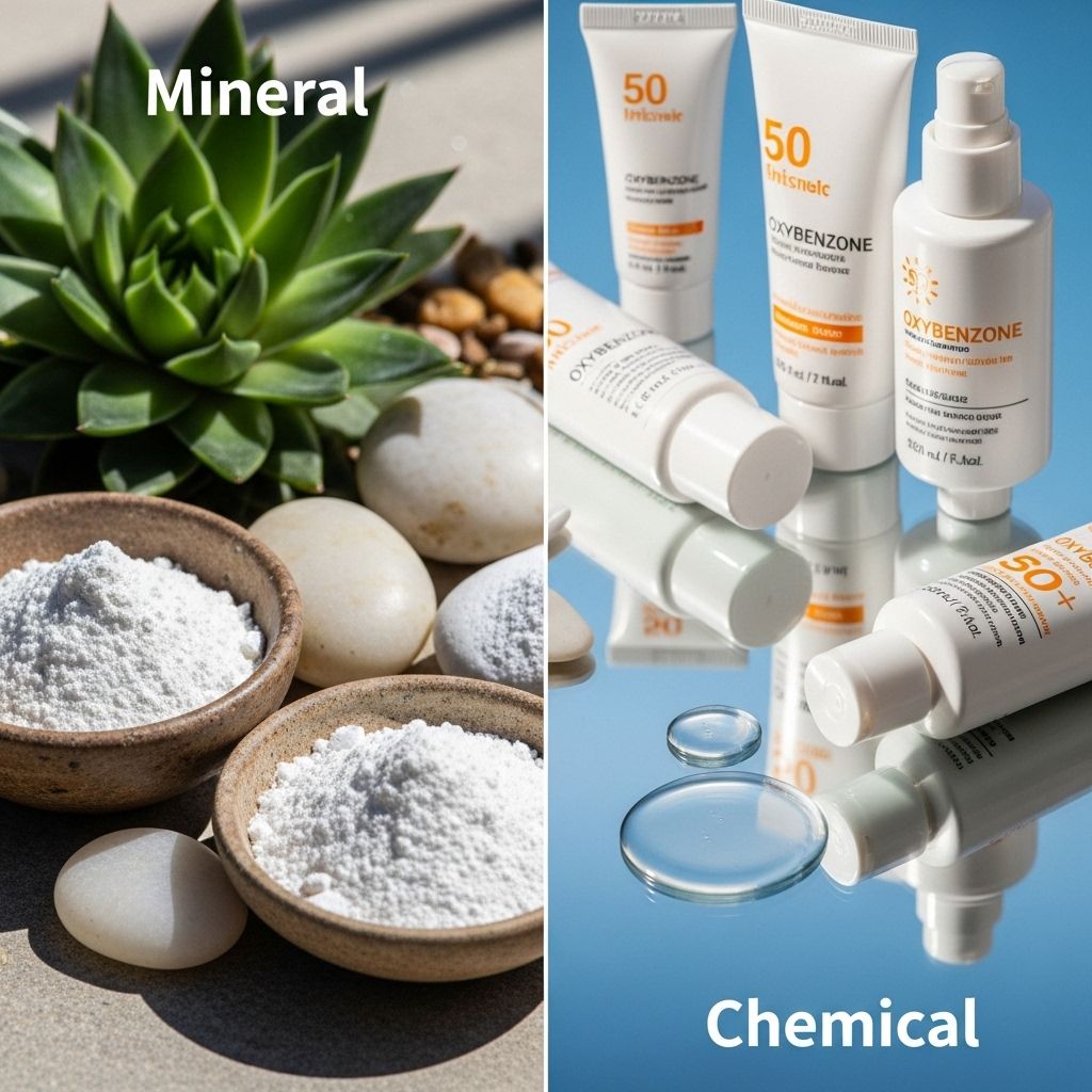Discover the science, benefits, and unique differences between mineral and chemical sunscreens for every skin type.