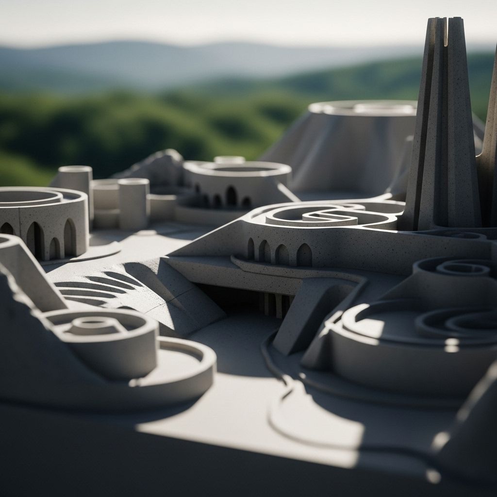 MiniMass redefines structural engineering with 3D-printed concrete elements, slashing material use and carbon emissions while enabling bespoke, scalable design.