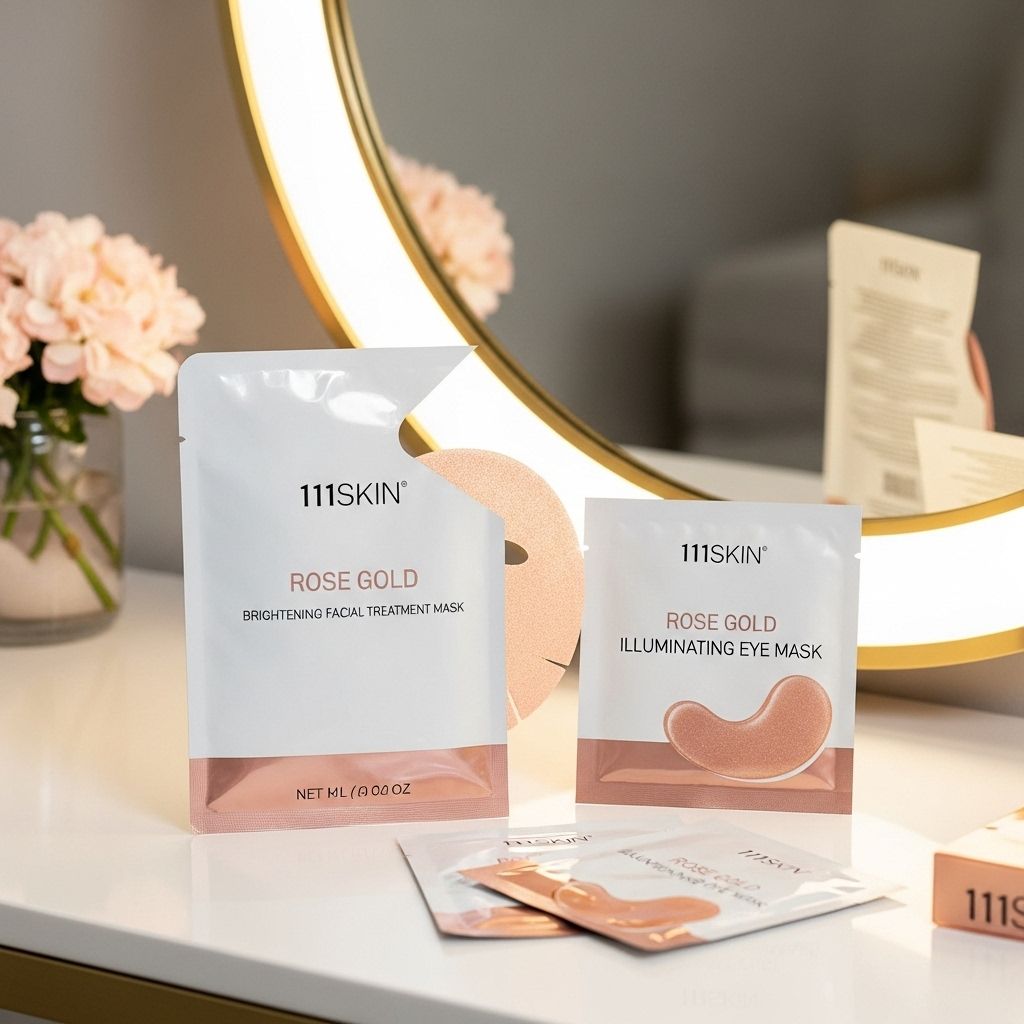 Miranda Lambert’s glowing skin routine highlights the power of 111SKIN’s Rose Gold Brightening Sheet Masks and Eye Patches—backed by celebrity favorites.