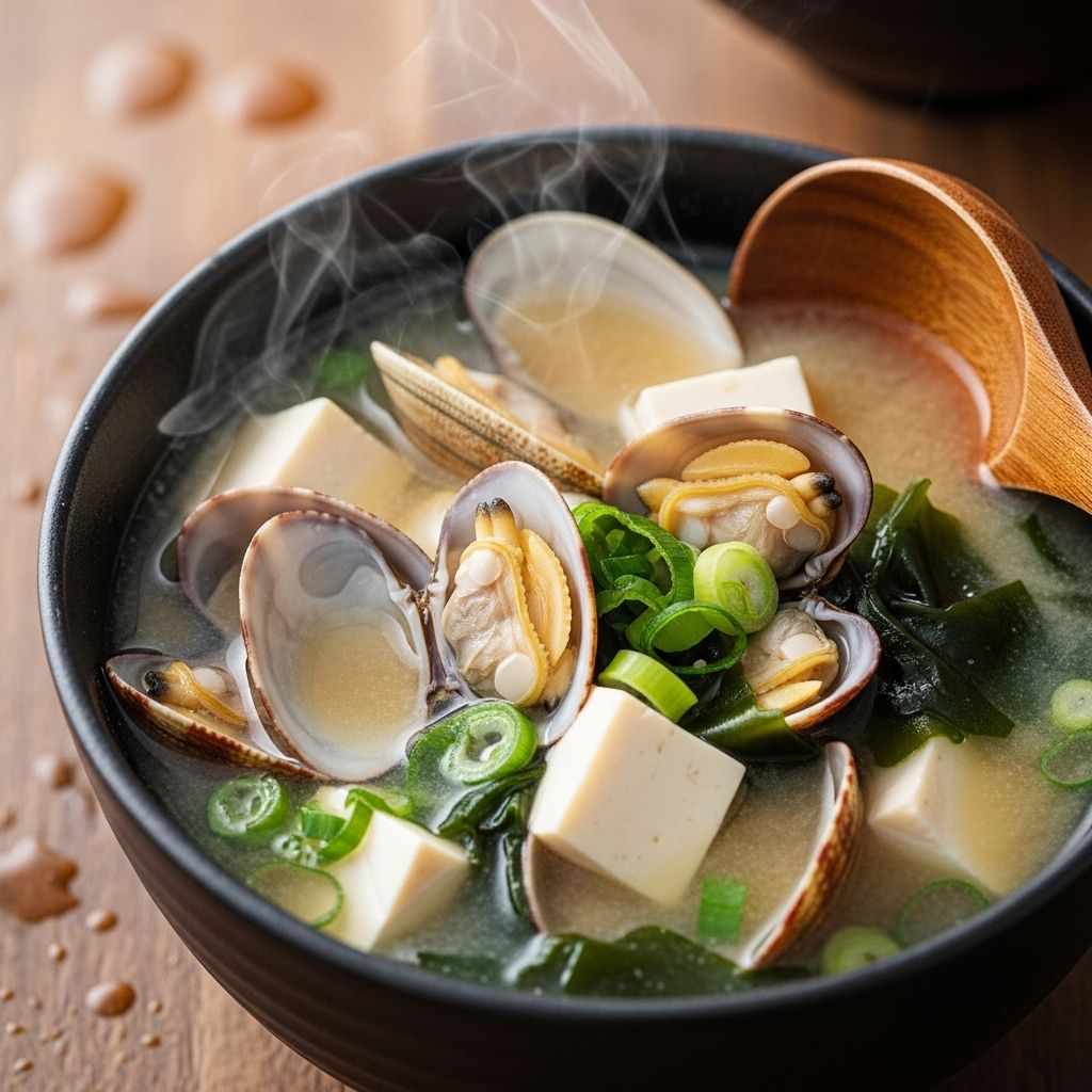 Purge shellfish for a grit-free broth and savor a velvety, umami-rich bowl at home.