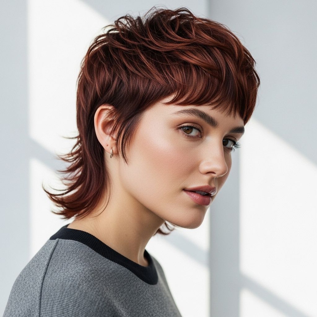 Discover the modern mixie haircut—where pixie boldness meets mullet edge for an effortlessly cool, versatile hair transformation.