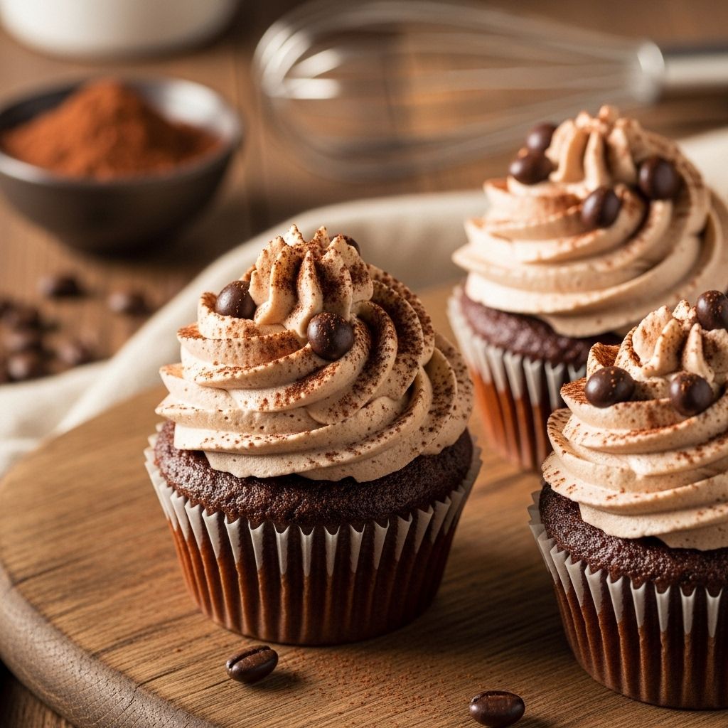 Decadent coffee-and-chocolate fusion with a smooth espresso-kissed crumb.