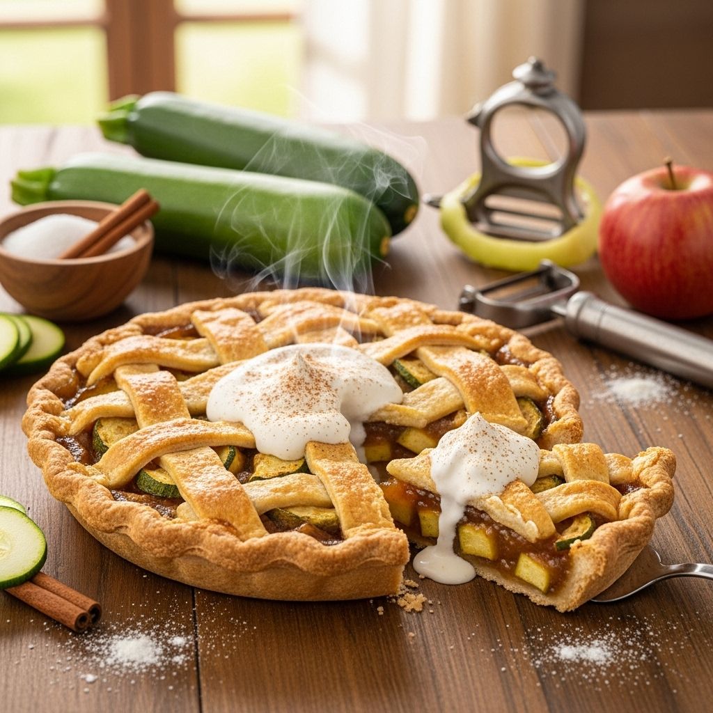 Mock Apple Pie: The Deceptively Delicious Classic Without Apples This inventive dessert uses simple garden produce and spices to mimic a beloved classic.