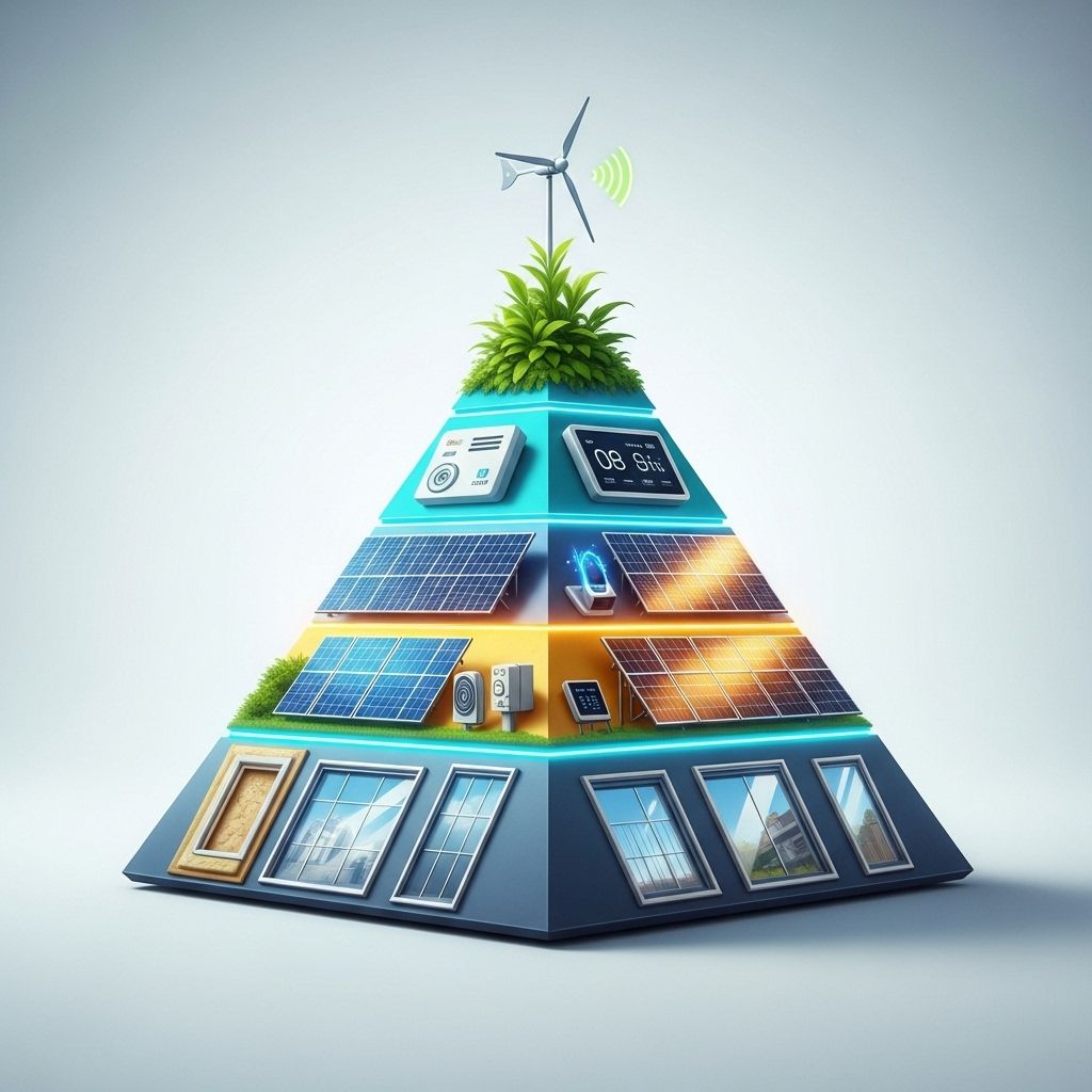 A Modern Pyramid of Energy Conservation: Step-by-Step Upgrades for a Greener Home Explore a practical, prioritized approach to home energy upgrades for reduced emissions, lower bills, and sustainable living.