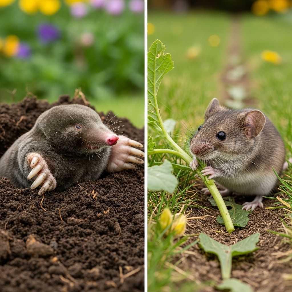 Moles vs. Voles: Identifying, Preventing, and Managing Garden Pests Learn how to distinguish between mole and vole damage, prevent garden destruction, and effectively control these underground pests.
