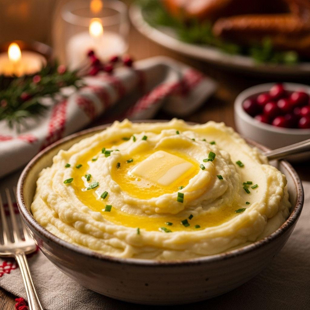 A classic side dish that stays silkily smooth and full-flavored, even when prepared ahead.