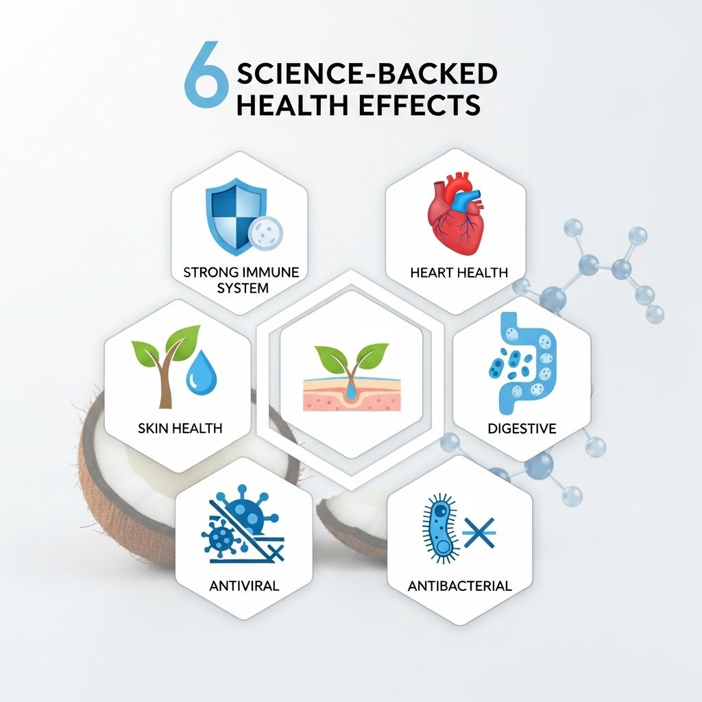 Monolaurin Benefits: Uses, Properties, Side Effects, and FAQs Disrupts harmful microbes and strengthens immune defenses for balanced well-being.
