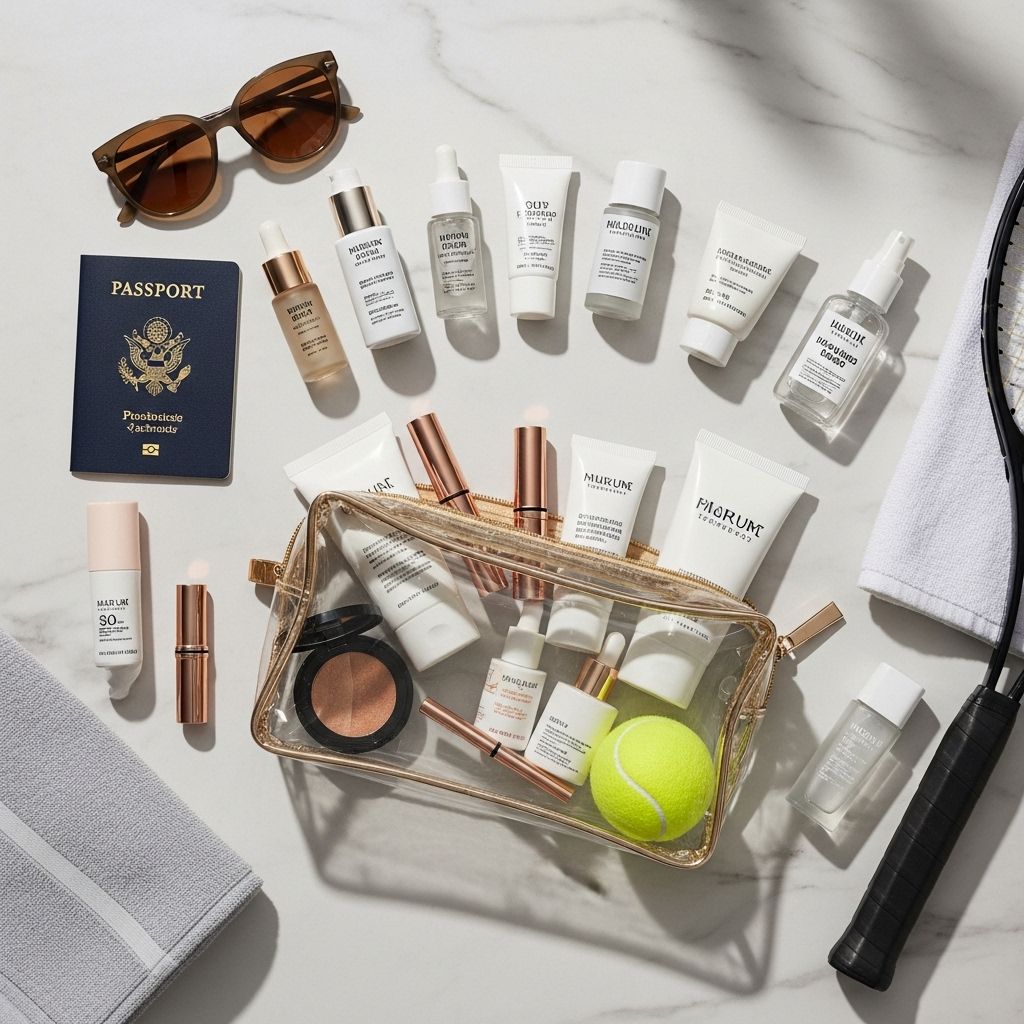 A deep dive into Morgan Riddle’s beauty rituals, product favorites, and the secrets behind her glam lifestyle on and off the tennis circuit.