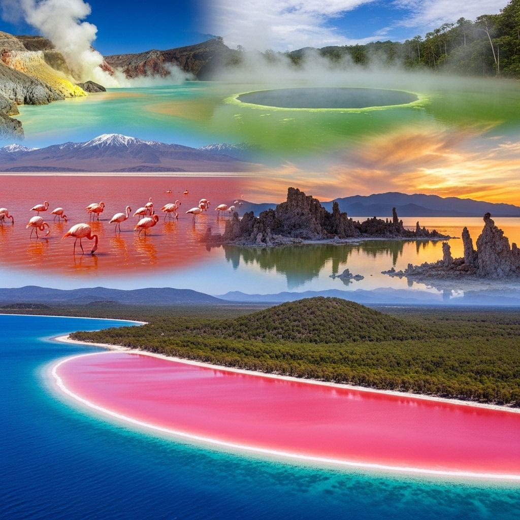 Dive into ten of Earth’s most extraordinary lakes, each an astonishing testament to nature’s quirks, colors, and mysteries.