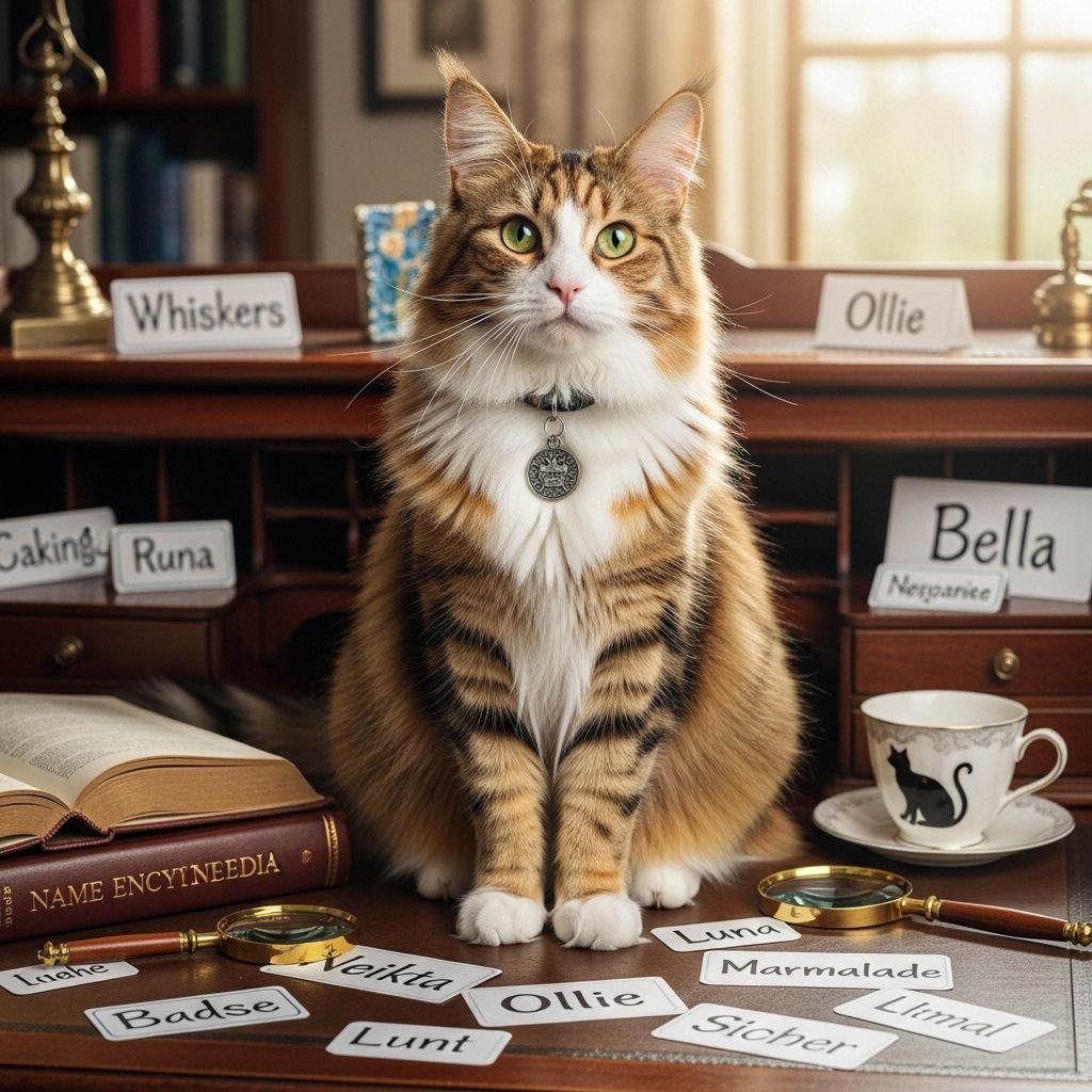 Discover trending, cute, cool, and unique names to perfectly match your feline companion's personality